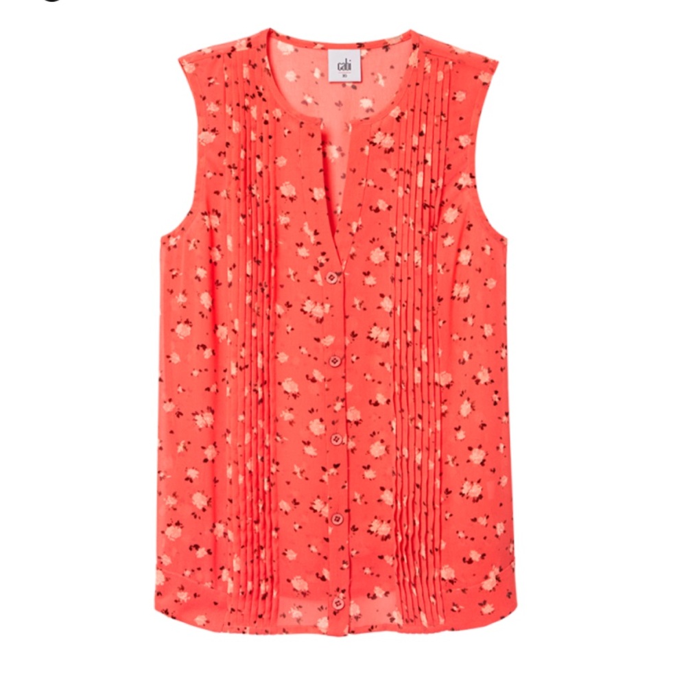 CAbi Pintuck Blouse